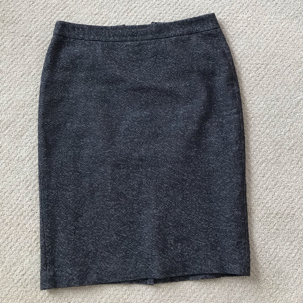 Ann Taylor pencil skirt textured material SZ 4